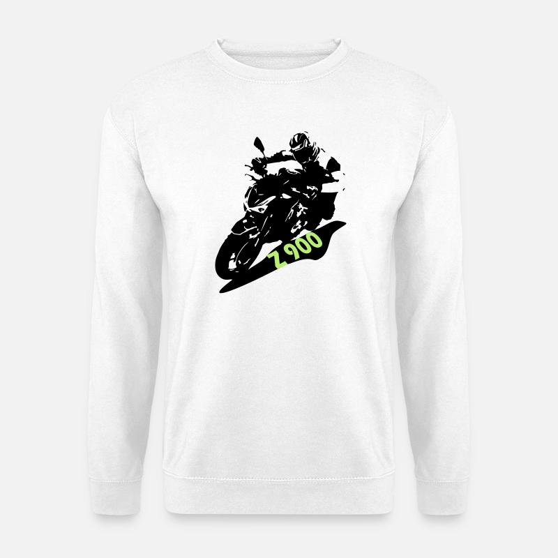 KZ900schrift2 - Unisex Pullover - Weiß