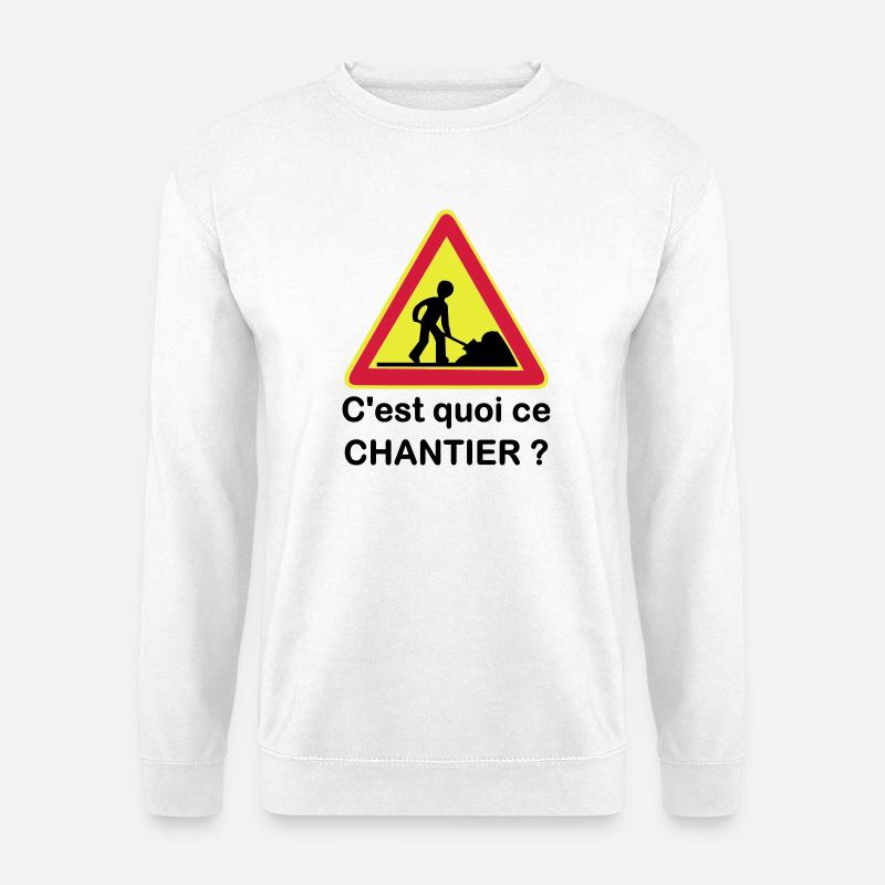 What is this site? - Unisex Sweatshirt - white