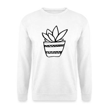 Plant - Unisex Sweatshirt - white - Front