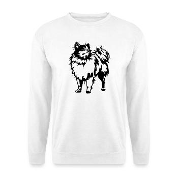 Spitz - Unisex Pullover - Weiß - Vorne