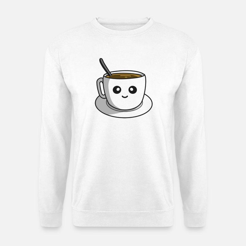 Kaffeepause - Unisex Pullover - Weiß
