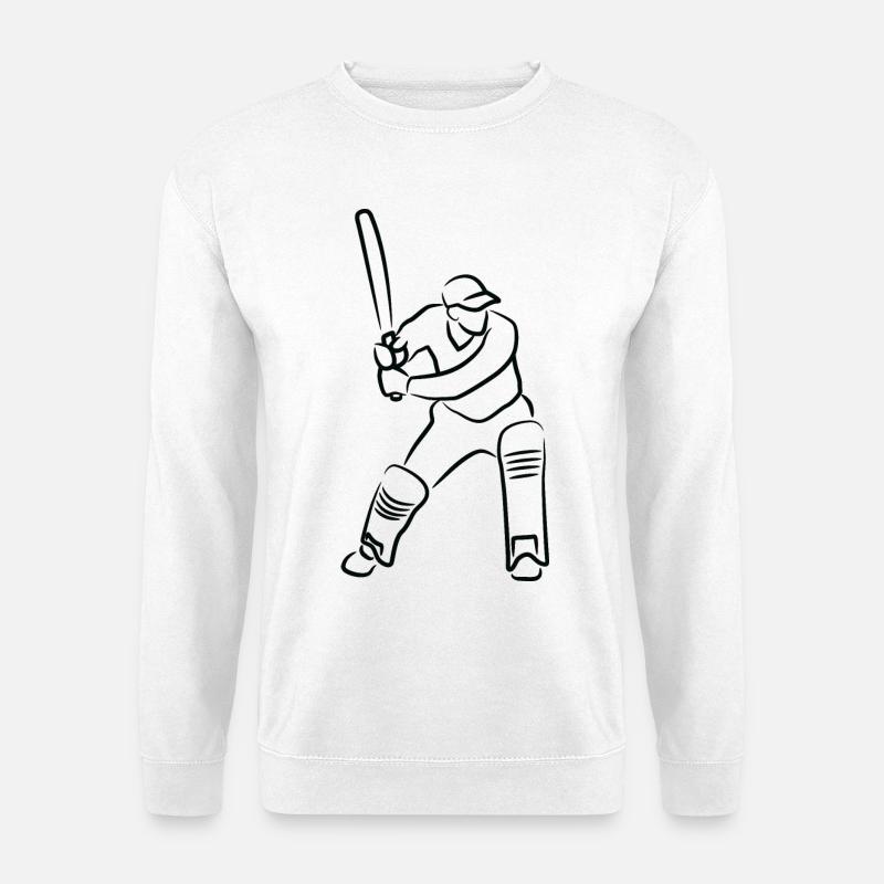 Cricket Kerl - Unisex Pullover - Weiß