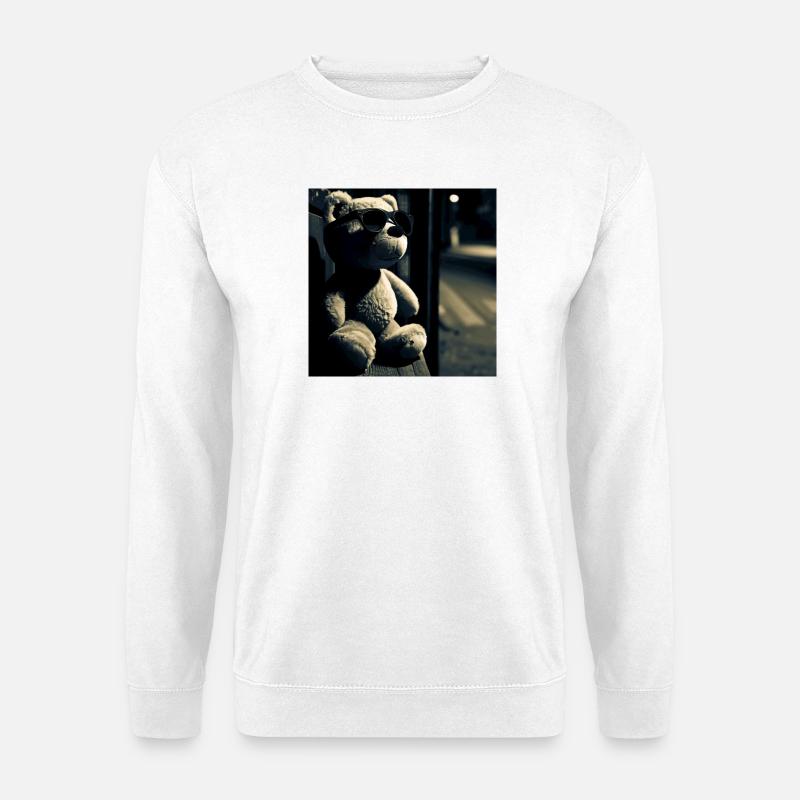 Wating Noir Teddy - Unisex Pullover - Weiß