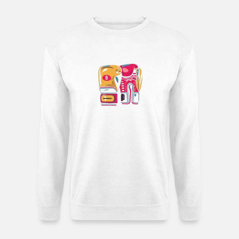 Vivid Boxhandschuh Duo - Unisex Pullover - Weiß