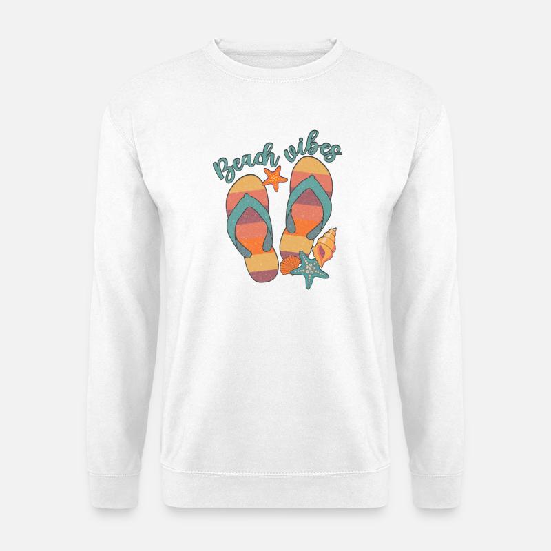 Beach Vibes - Unisex Sweatshirt - white
