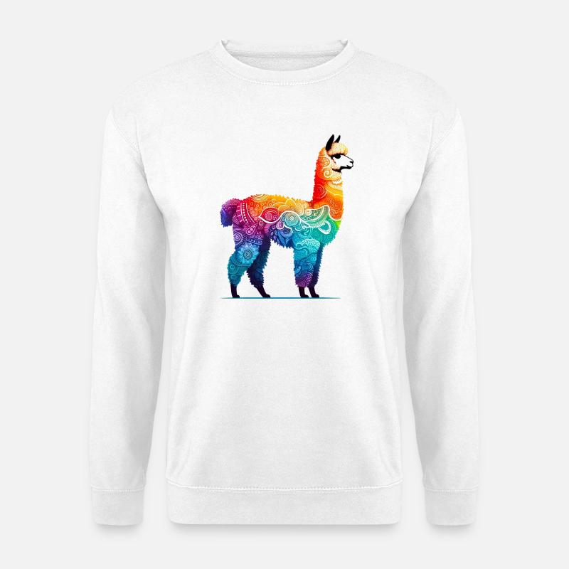 Alpaca - Unisex Sweatshirt - white