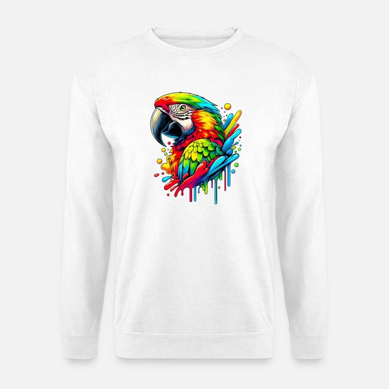 Parrot - Unisex Sweatshirt - white