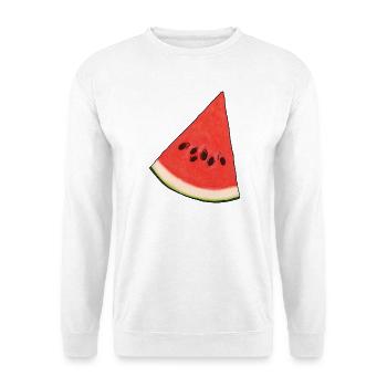 Watermelon Triangle - Unisex Sweatshirt - white - Front