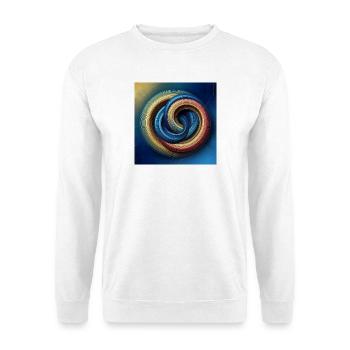 Kreise 1 - Unisex Pullover - Weiß - Vorne