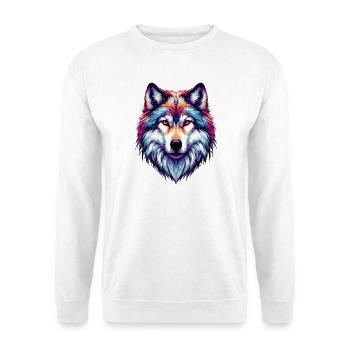Wolf - Unisex Sweatshirt - white - Front
