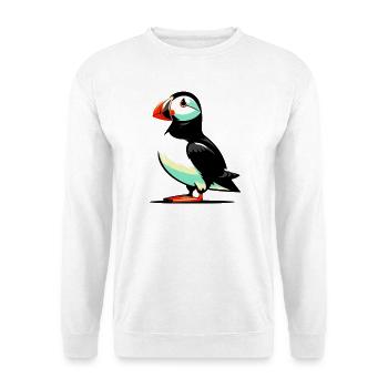 Puffin - Unisex Sweatshirt - white - Front
