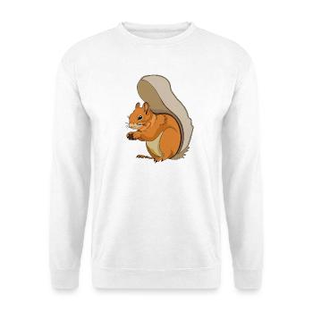 Squirrel - Unisex Sweatshirt - white - Front