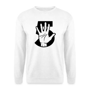 Donnez-moi 5 - impact - Sweat-shirt Unisexe - blanc - Devant