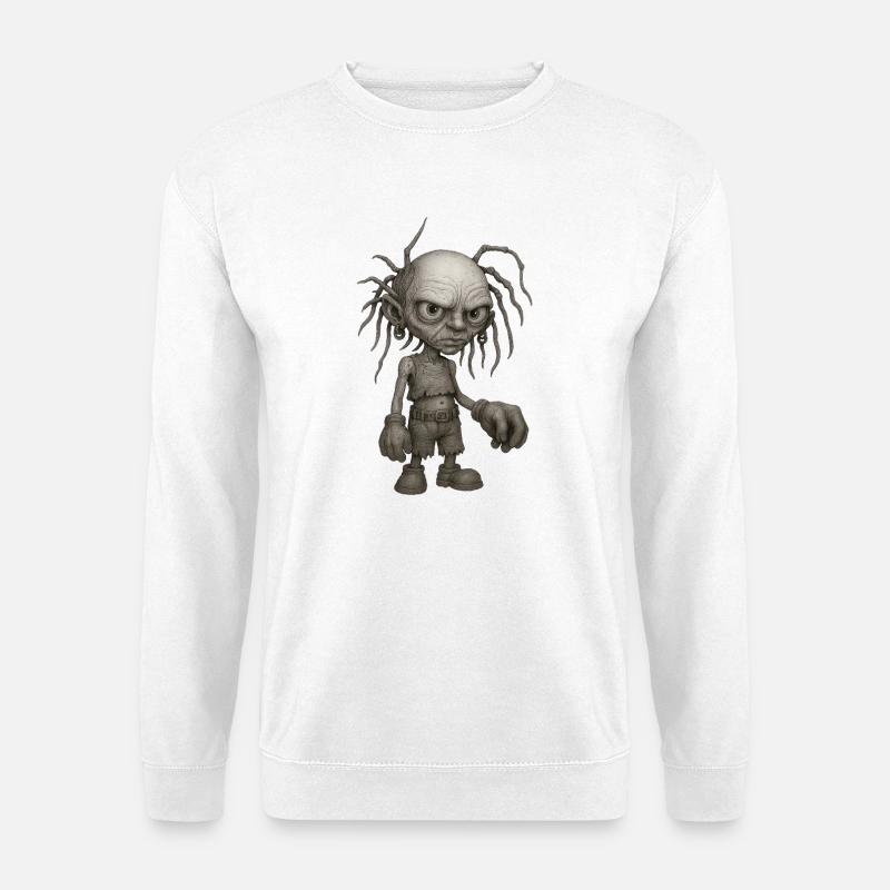 Grumpy Grom (Outcast Edition) - Sweat-shirt Unisexe - blanc