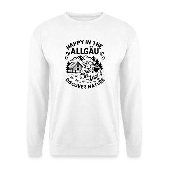 happyallgaeu - Unisex Sweatshirt - white - Front