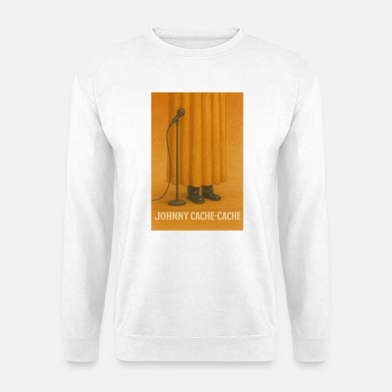 Johnny Versteckspiel - Unisex Pullover - Weiß