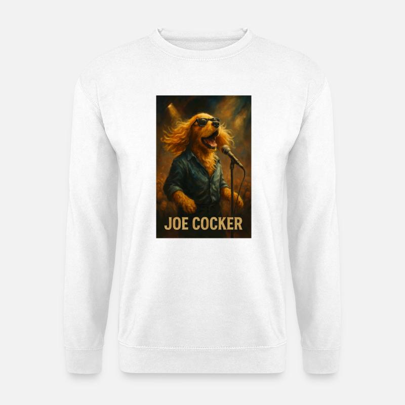 Joe Cocker - Unisex Pullover - Weiß