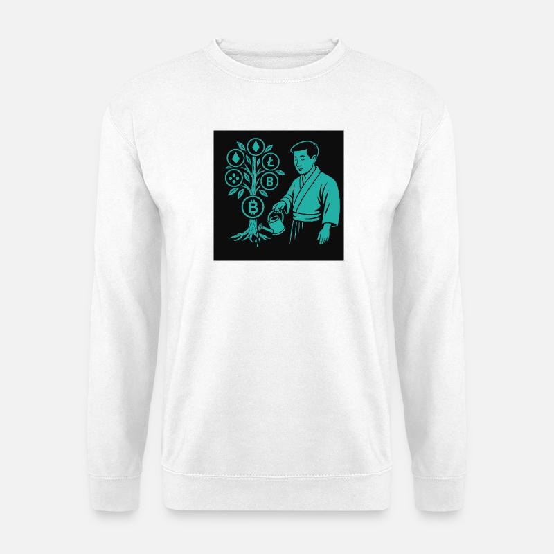 Satoshi Baum - Unisex Pullover - Weiß