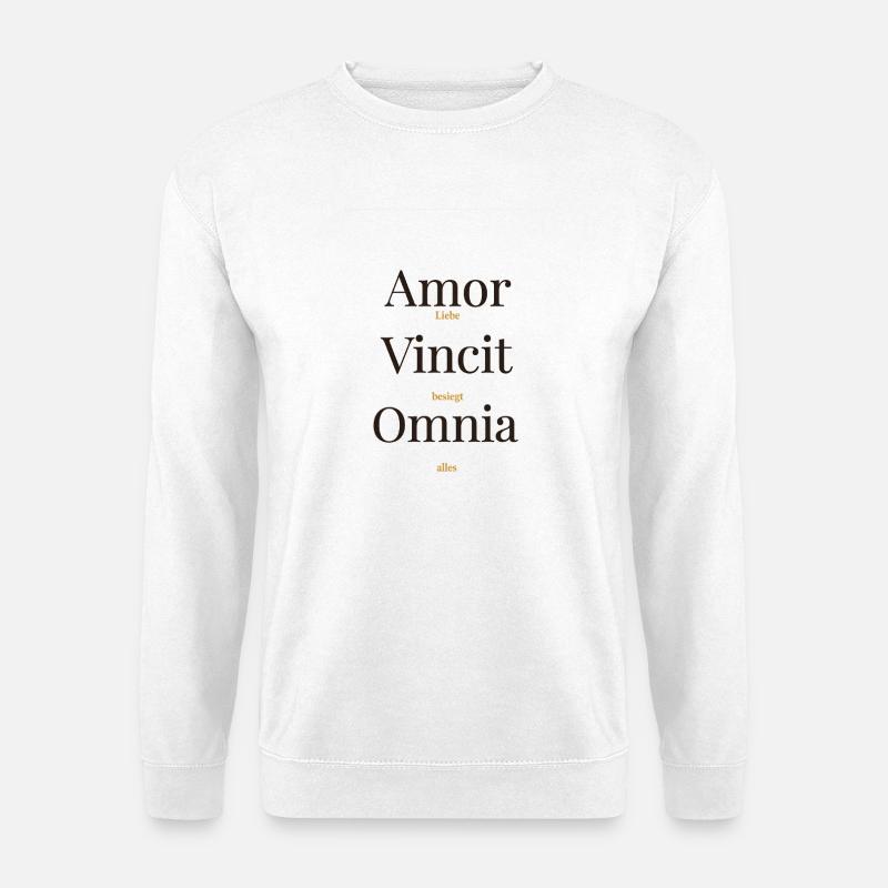 Amor - Unisex Pullover - Weiß