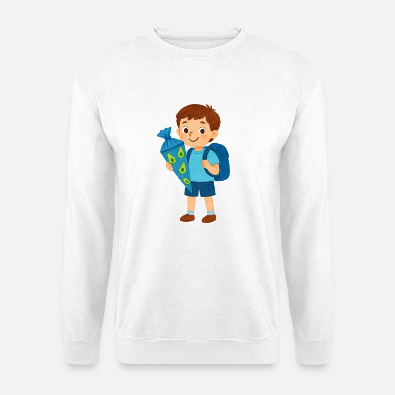 Avocado Schulheld - Unisex Pullover - Weiß
