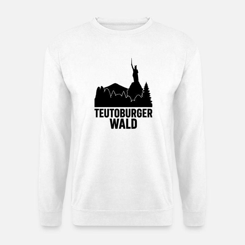 Teutoburger Wald - Unisex Pullover - Weiß