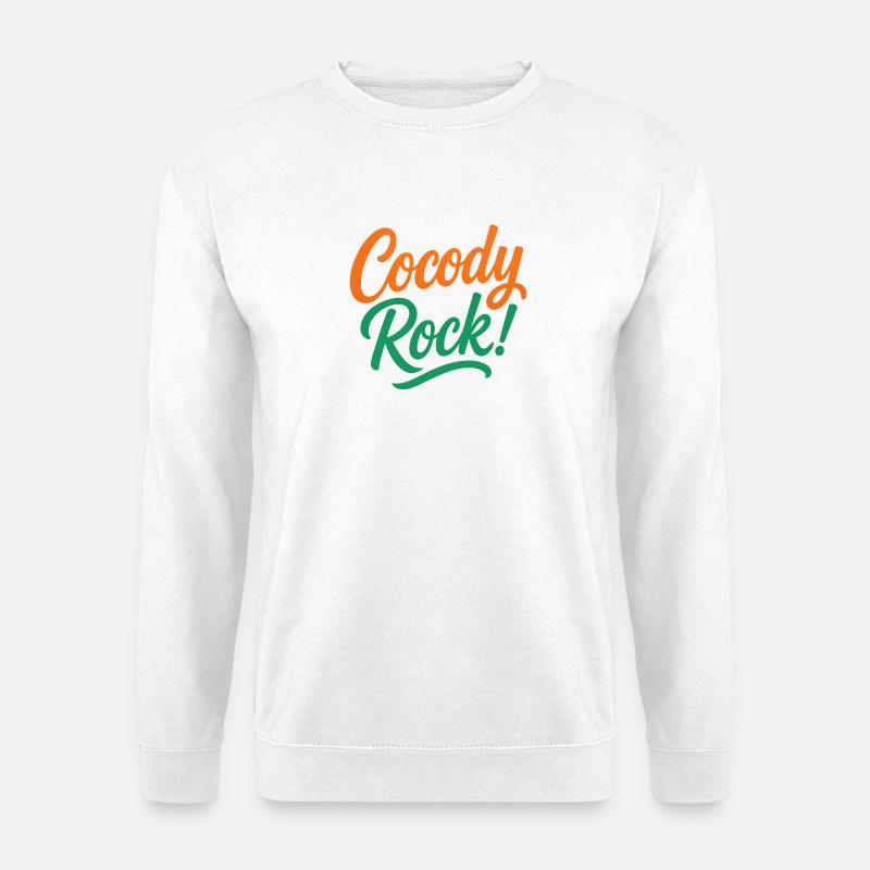 Cocody-Felsen - Unisex Pullover - Weiß