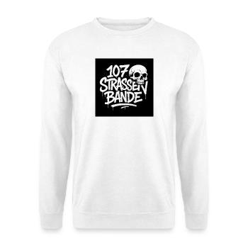107 Street Gang Skull - Unisex Sweatshirt - white - Front