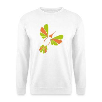 Kolibri_002 - Sweat-shirt Unisexe - blanc - Devant