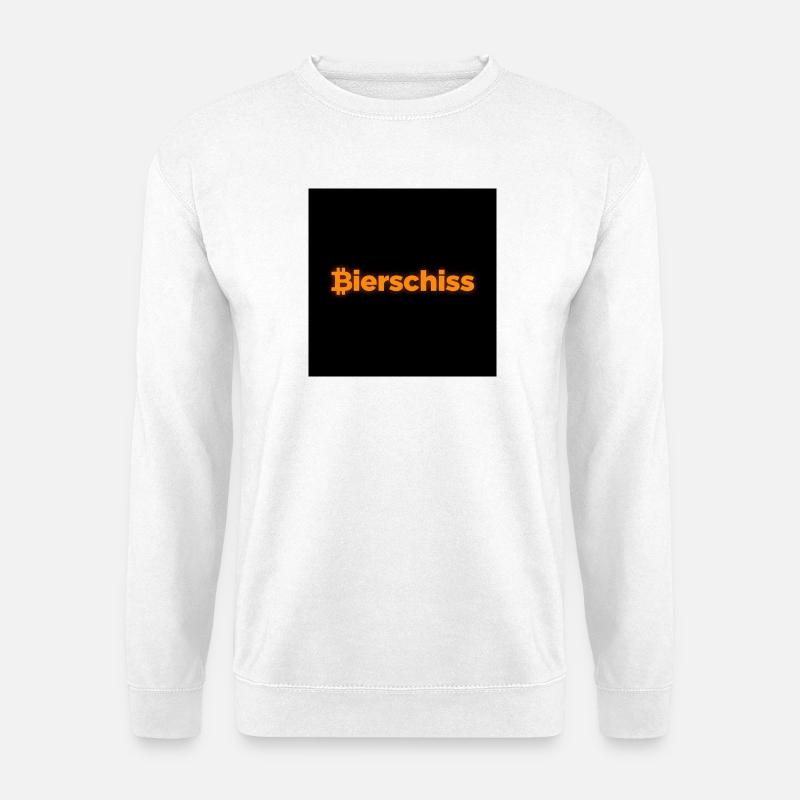 Bierschiss Malle - Unisex Pullover - Weiß
