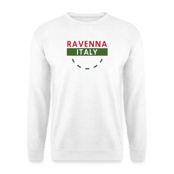 Ravenna Italy emblem - Unisex Sweatshirt - white - Front