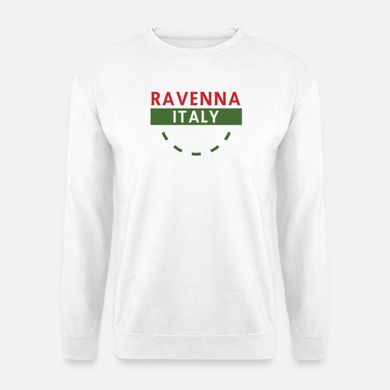 Ravenna Italien Wappen - Unisex Pullover - Weiß
