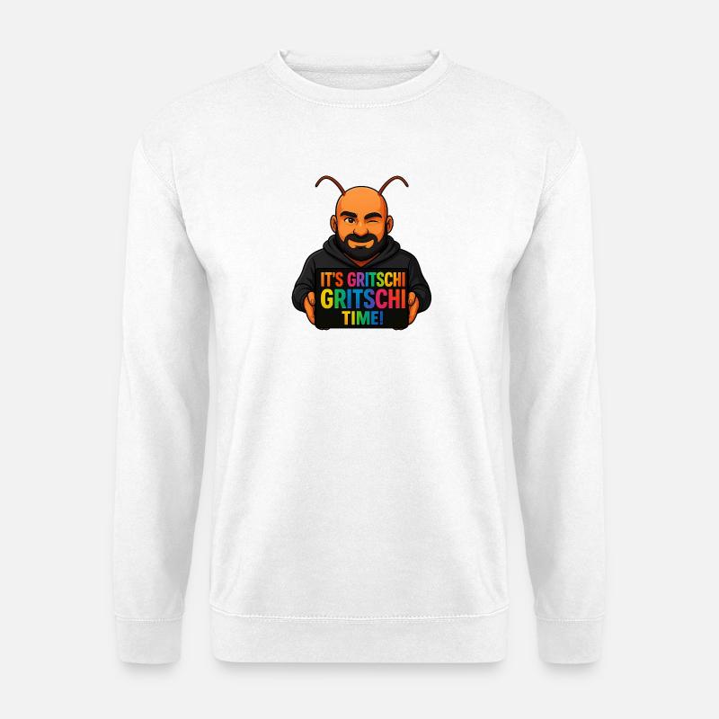 Gritschi Gritschi Zeit  - Unisex Pullover - Weiß