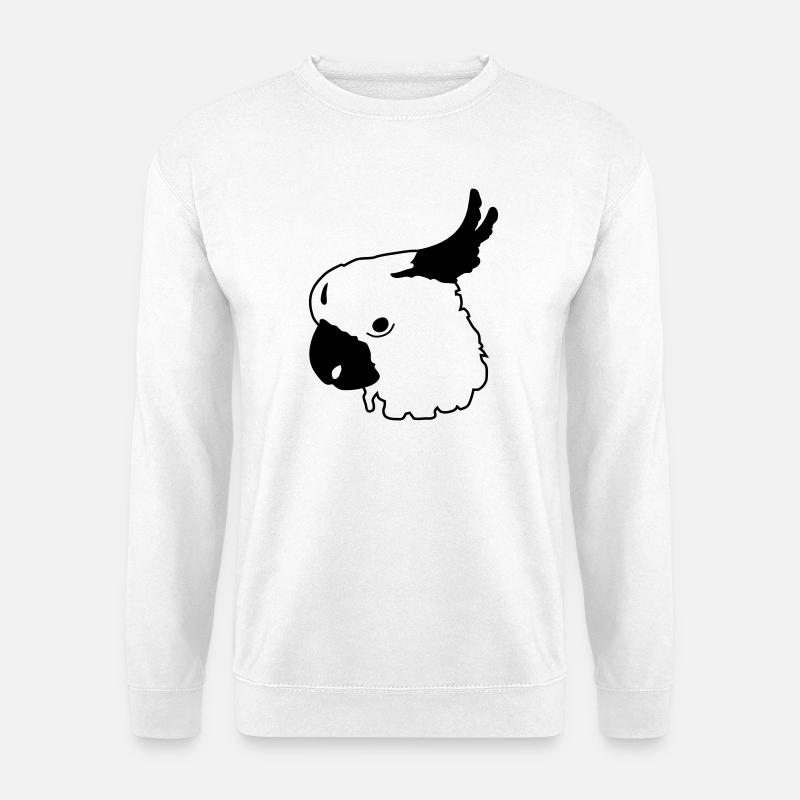 Papagei - Unisex Pullover - Weiß