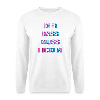 Hardtekk Tekk - Sweat-shirt Unisexe - blanc - Devant