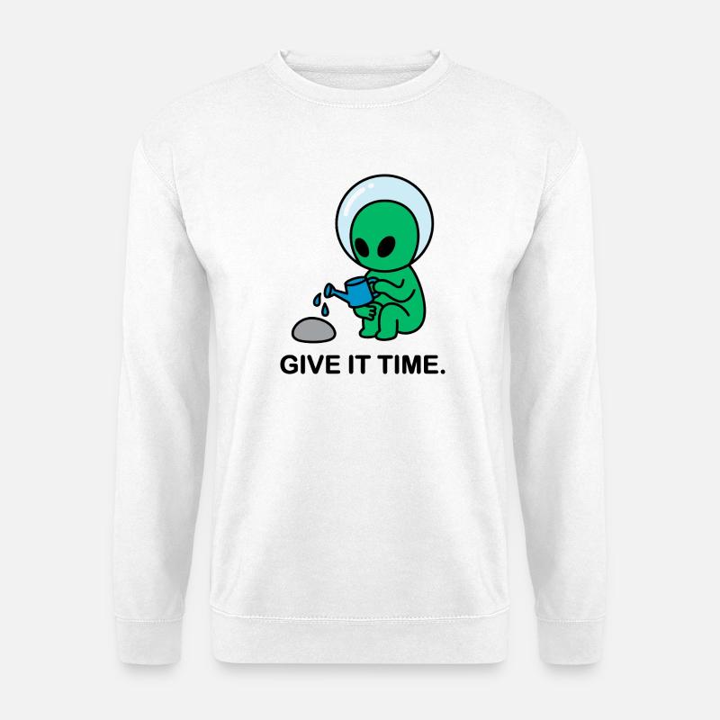 Interstellar Patience - Unisex Sweatshirt - white