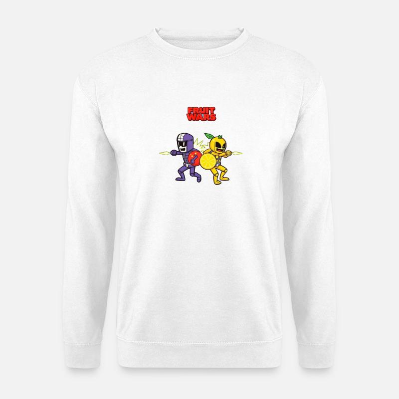 Fruit Wars Obstkrieger - Unisex Pullover - Weiß