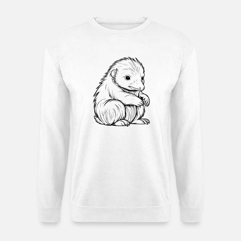 Niffler Tier Haustier Symbol - Unisex Pullover - Weiß