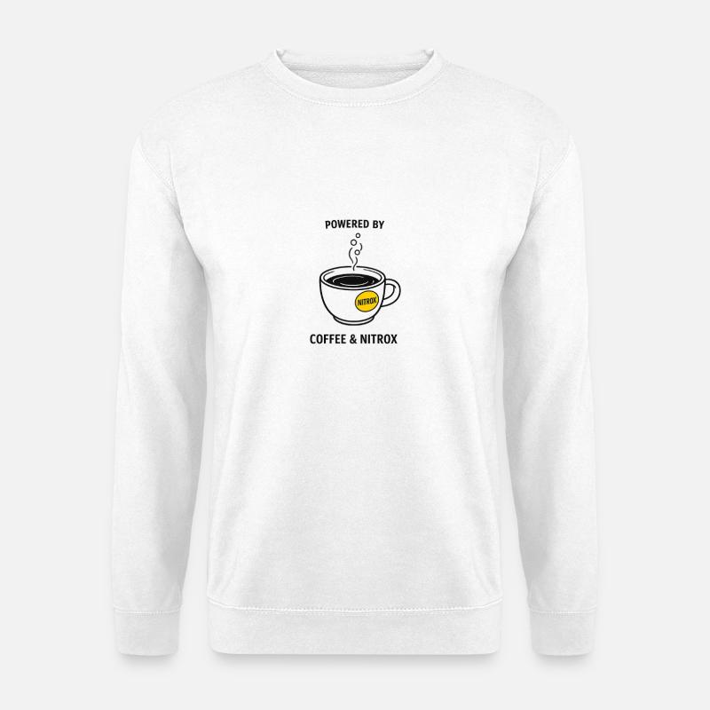 Coffee&Ean - Unisex Pullover - Weiß
