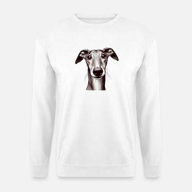 Galgomädchen - Unisex Pullover - Weiß