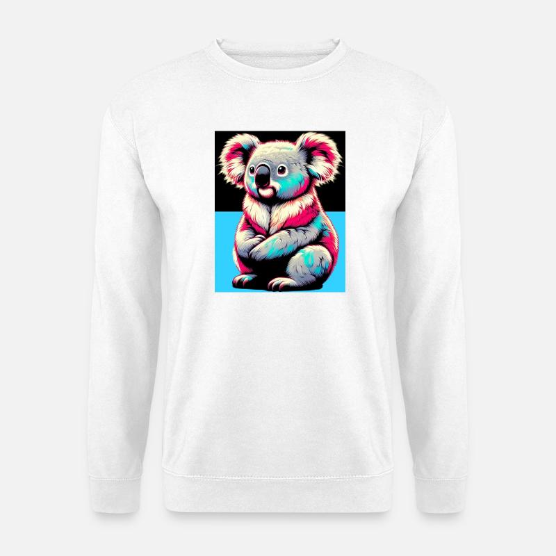 Koala - Unisex Pullover - Weiß