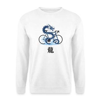 Dragon Tide Geometry - Unisex Sweatshirt - white - Front