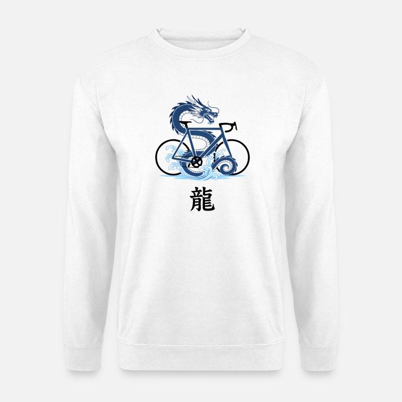 Drachengezeitengeometrie - Unisex Pullover - Weiß