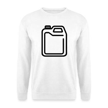 Kanister - Unisex Pullover - Weiß - Vorne