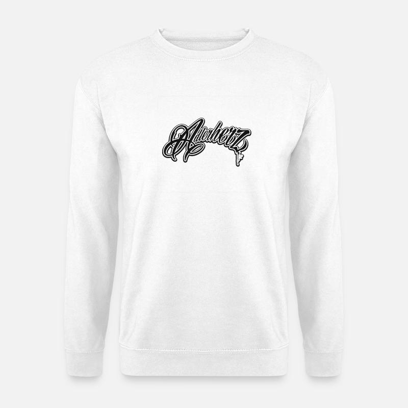 Adlerherz Klassik - Unisex Pullover - Weiß