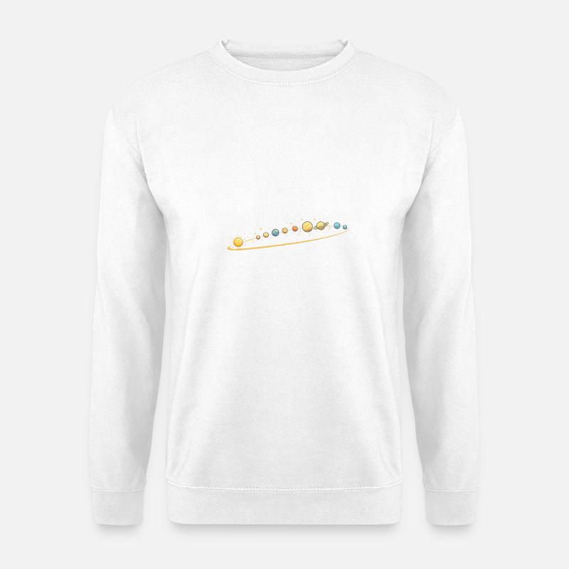 Solar-System - Unisex Pullover - Weiß