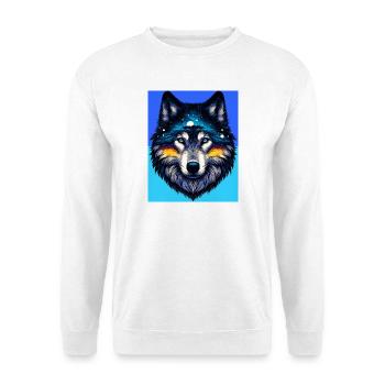 Wolf - Unisex Sweatshirt - white - Front