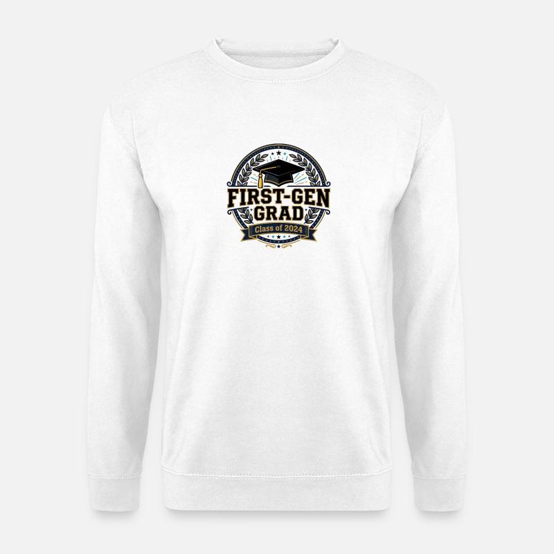 First-Gen Grad 2024 Celebration - Unisex Sweatshirt - white