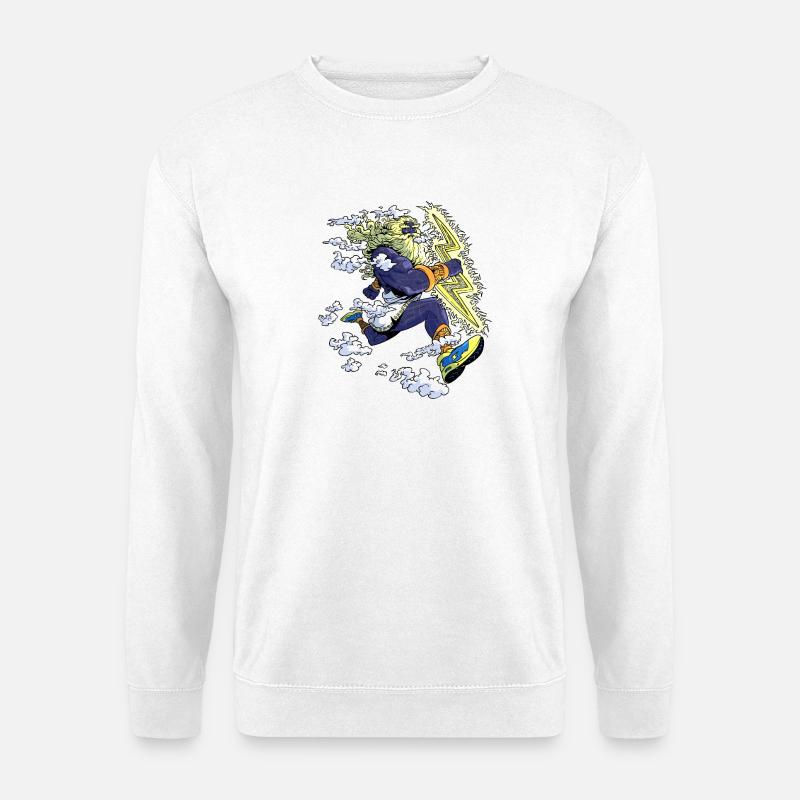Zeus runner - Unisex Sweatshirt - white