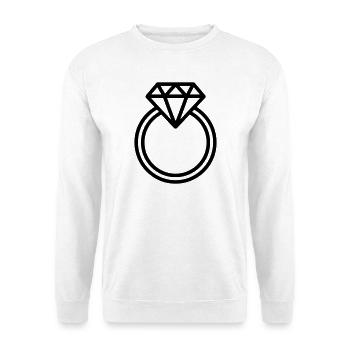 Ehering - Unisex Pullover - Weiß - Vorne