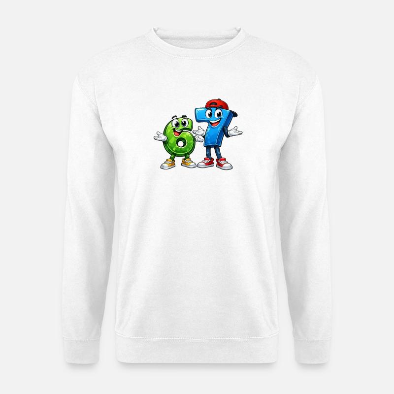 67 sixseven - Unisex Sweatshirt - white